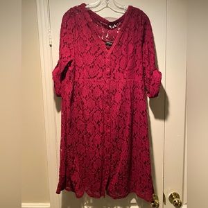 Torrid size 0 lace dress